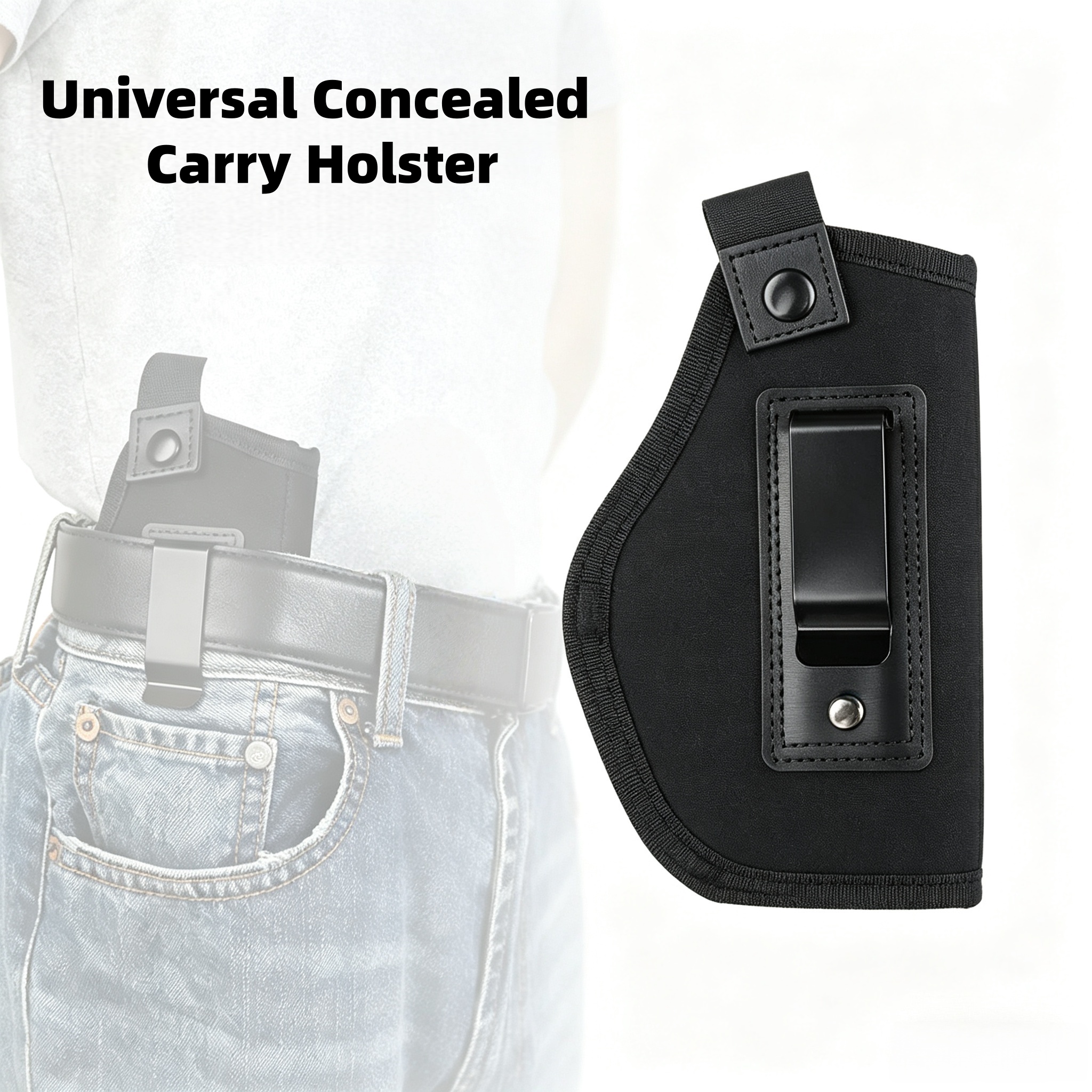 Edc Concealed Carry Holster - Universal Concealed Carry Holster Dual IWB/OWB