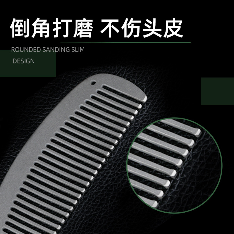 Pure Titanium Anti-Static Comb - Comb Pocket Titanium บทวิจารณ์และราคา