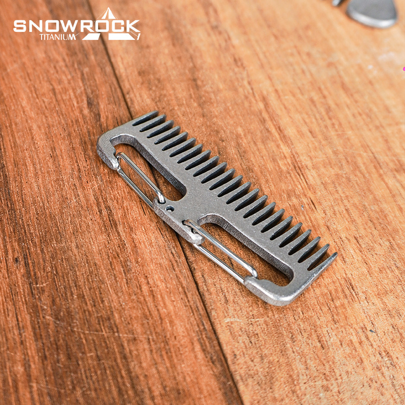 SNOWROCK Stone-Washed Titanium - Comb Pocket Titanium บทวิจารณ์และราคา