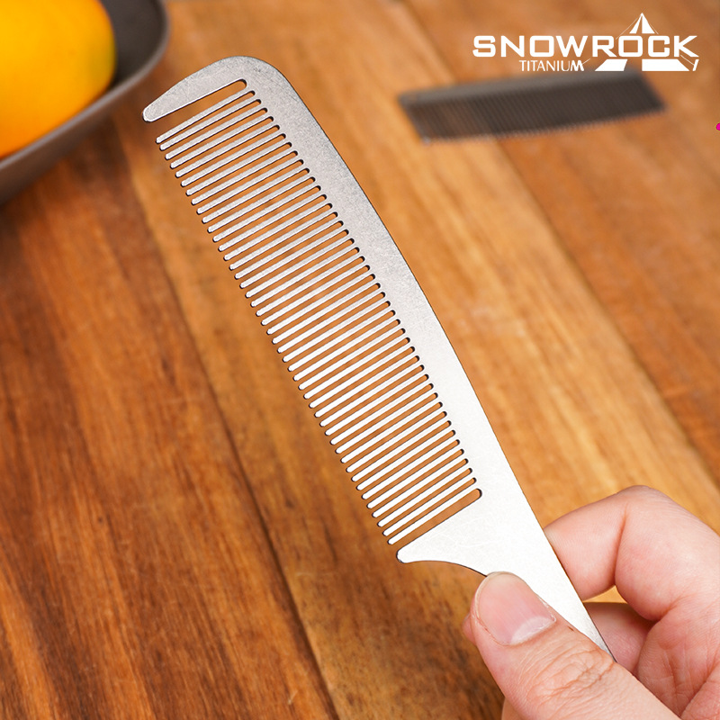 SNOWROCK Stone-Washed Titanium - Comb Pocket Titanium บทวิจารณ์และราคา