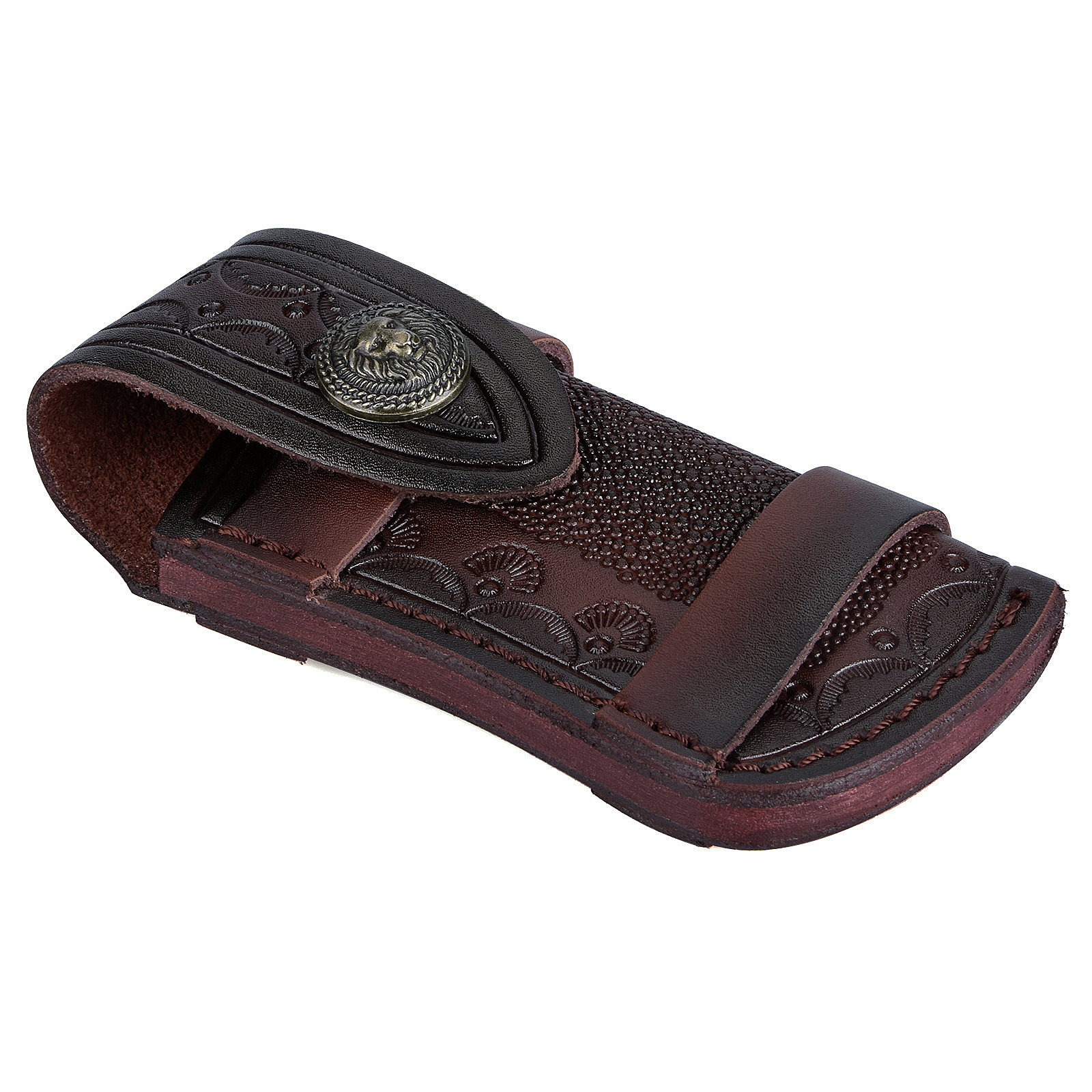 Folding Knife Holder Outdoor T - Edc Carry Belt Leather บทวิจารณ์และราคา