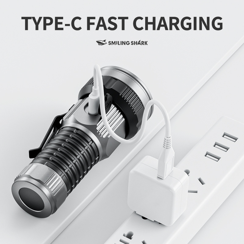 Small LED Flashlight USB C Rec - Edc (Every Day Carry บทวิจารณ์และราคา