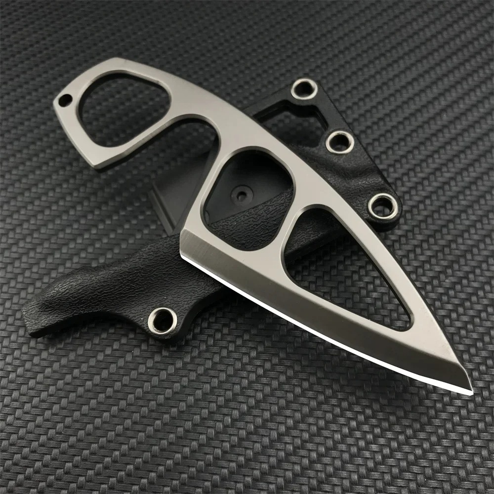 High Hardness Neck Knife 440C  - Edc Fixed Blade Deep Carry บทวิจารณ์และราคา