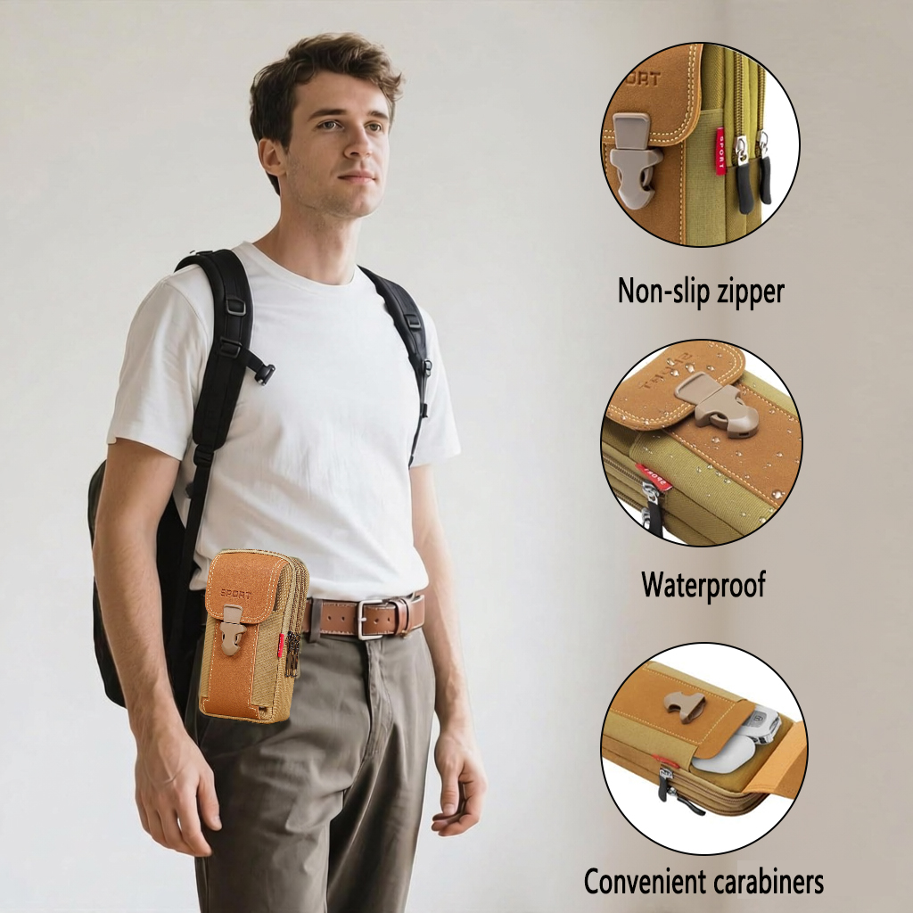 TRALOW Multi Pocket EDC Waist  - Edc Everyday Carry Gear บทวิจารณ์และราคา