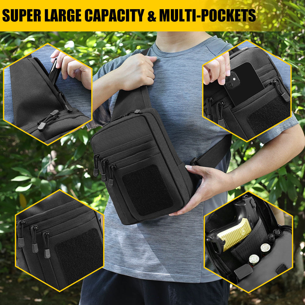 Tactical Pistol Gun Bag Concea - Edc Concealed Carry Holster บทวิจารณ์และราคา