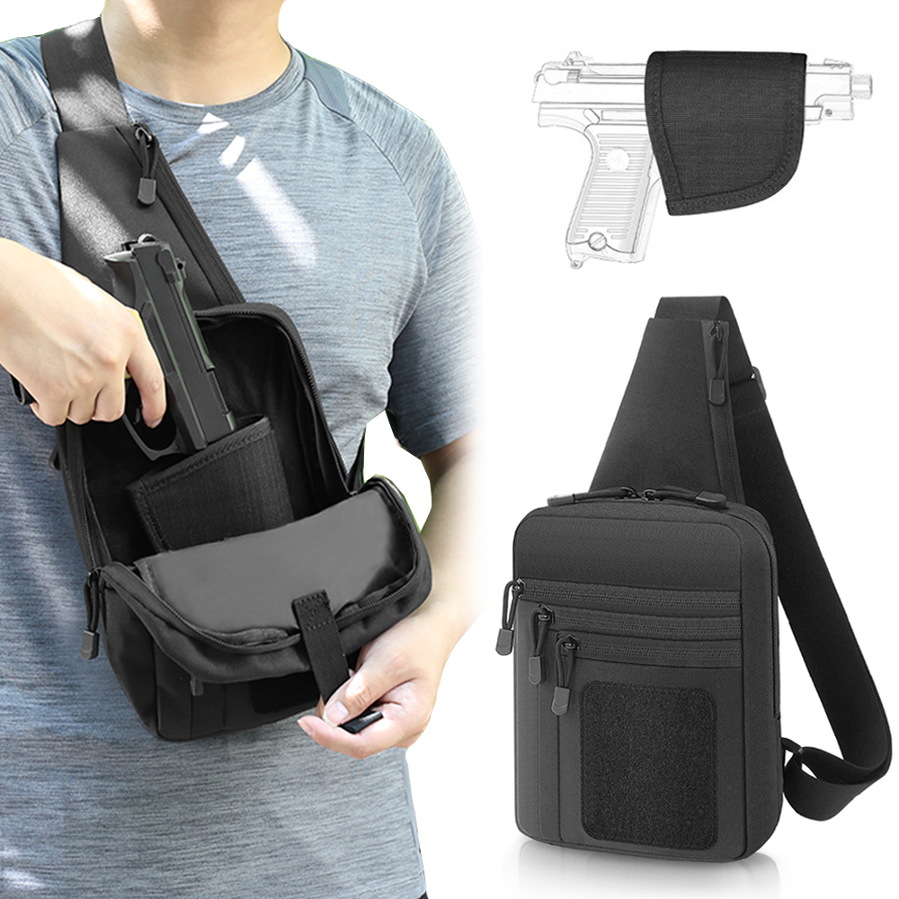 Tactical Pistol Gun Bag Concea - Edc Concealed Carry Holster บทวิจารณ์และราคา