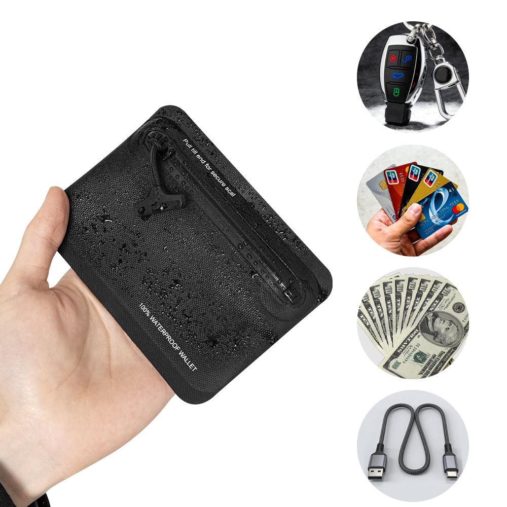 Waterproof Zipper Coin Purse O - Edc Carry Coins บทวิจารณ์และราคา