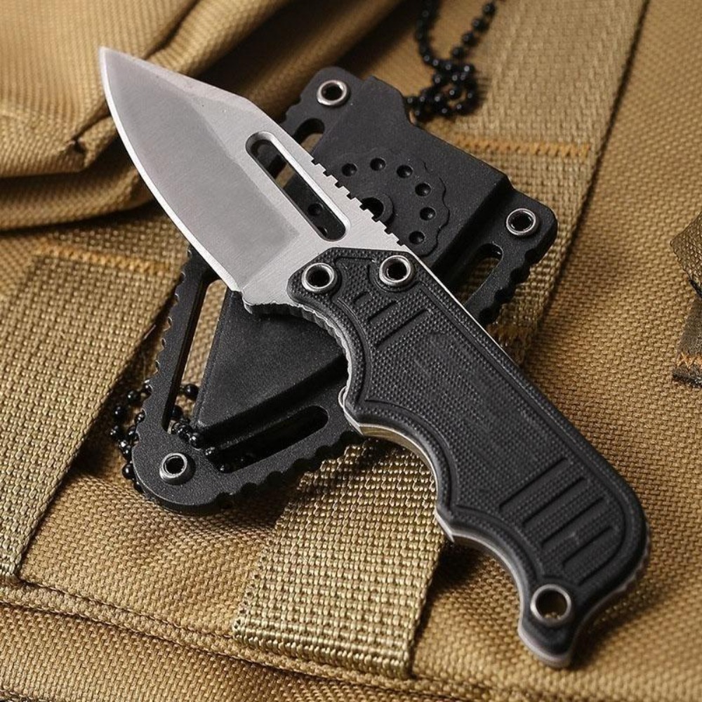 Portable Neck Knife with Kydex - Edc Fixed Blade Deep Carry บทวิจารณ์และราคา