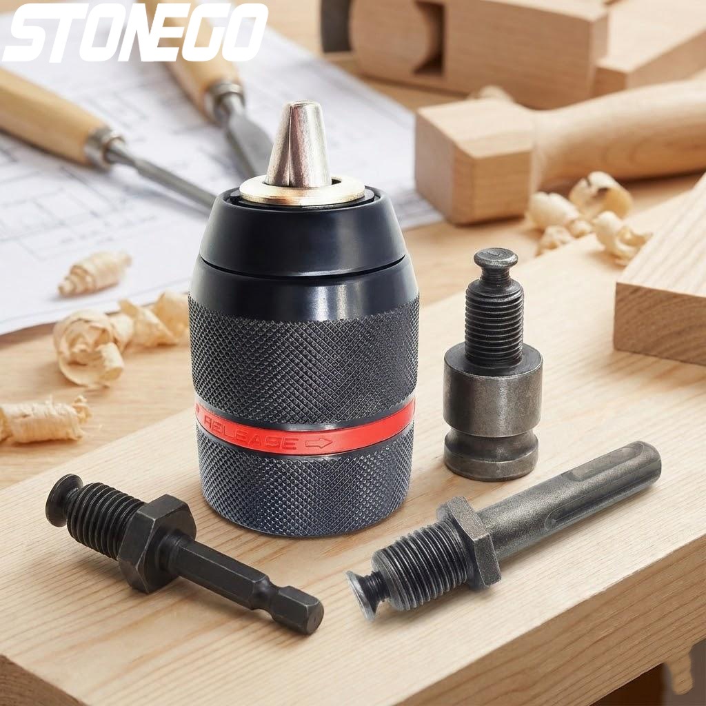 4Pcs 2-13mm Keyless Metal Dril - Micro Screwdriver Kit บทวิจารณ์และราคา