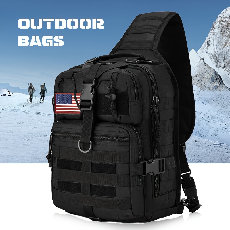 1pc 6.6gal Tactical Sling Back - Edc Everyday Carry Gear บทวิจารณ์และราคา
