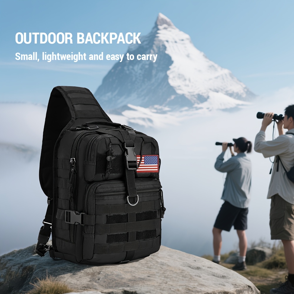 1pc 6.6gal Tactical Sling Back - Edc Everyday Carry Gear บทวิจารณ์และราคา