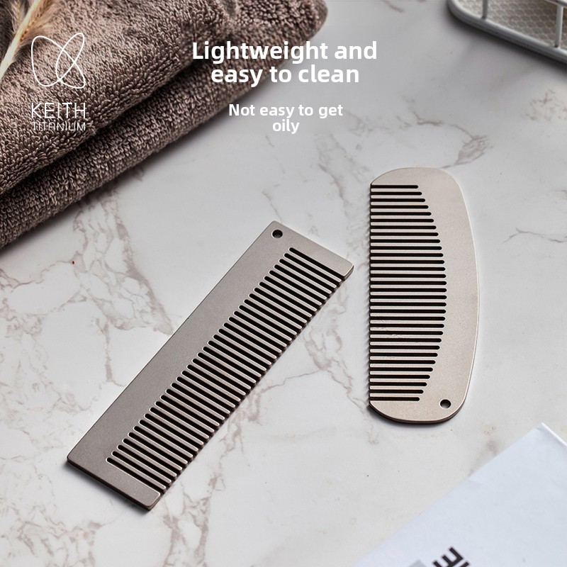 KEITH Titanium Purse Comb for  - Comb Pocket Titanium บทวิจารณ์และราคา
