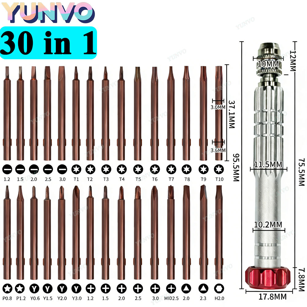30 in 1 Magnetic Precision Scr - Micro Screwdriver Kit บทวิจารณ์และราคา