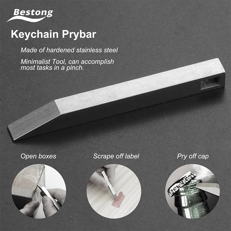 EDC Pry Bar, Heavy Duty Keycha - Edc (Every Day Carry บทวิจารณ์และราคา