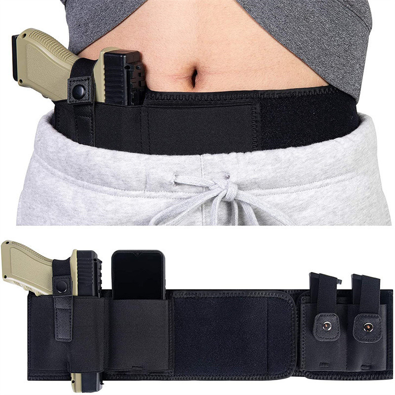 Belly Band Gun Holster Conceal - Edc Concealed Carry Holster บทวิจารณ์และราคา