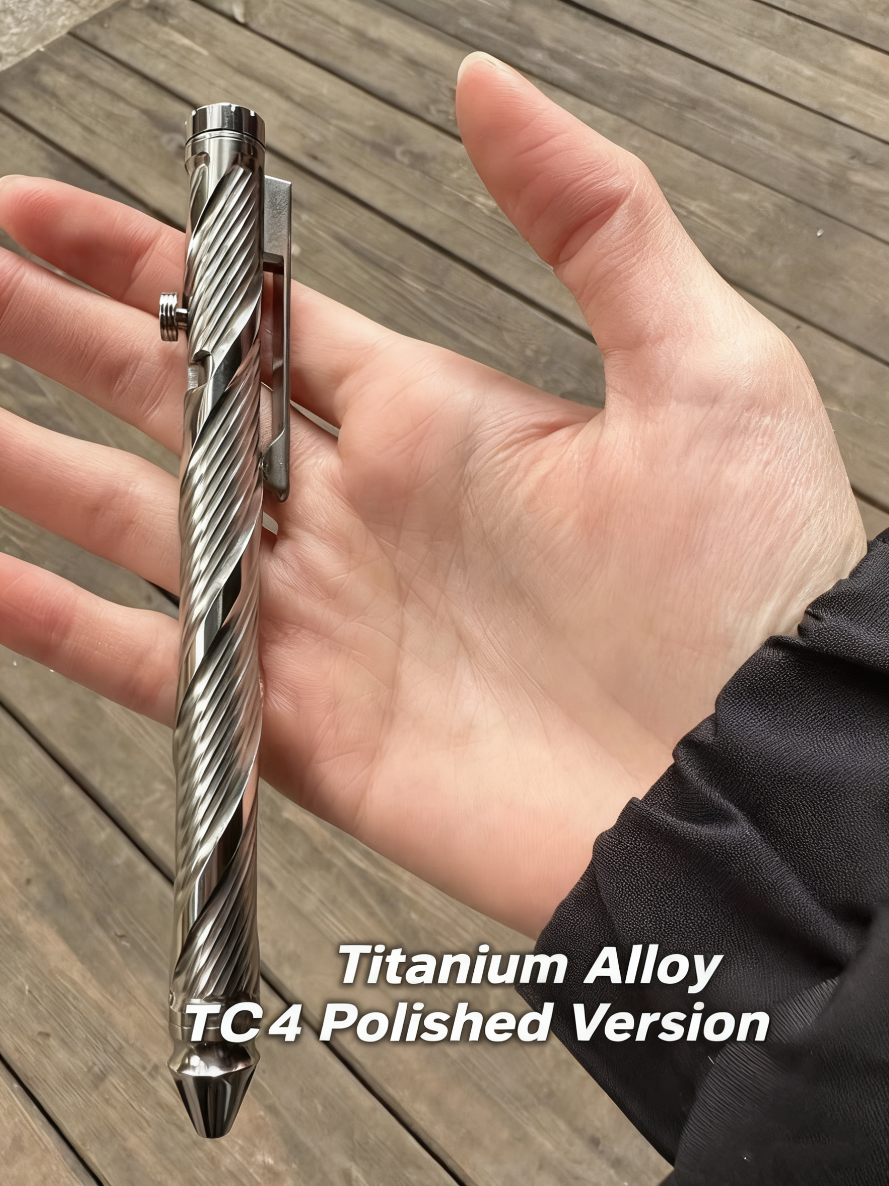 EDC Titanium Pen with Ball Bea - Edc Everyday Carry Gear บทวิจารณ์และราคา