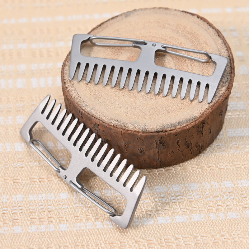 Titanium Alloy Comb EDC Multi- - Comb Pocket Titanium บทวิจารณ์และราคา