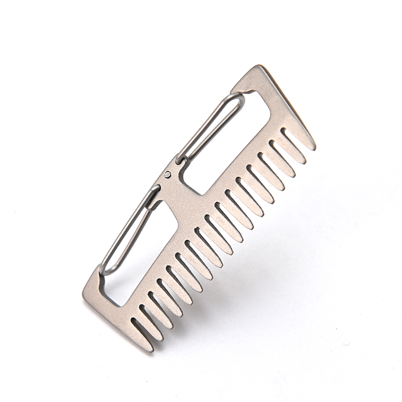 Titanium Alloy Comb EDC Multi- - Comb Pocket Titanium บทวิจารณ์และราคา