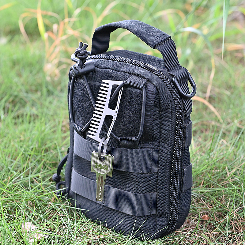 Titanium Alloy Comb EDC Multi- - Comb Pocket Titanium บทวิจารณ์และราคา