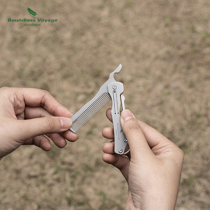 Pure Titanium Folding Comb, Ul - Comb Pocket Titanium บทวิจารณ์และราคา
