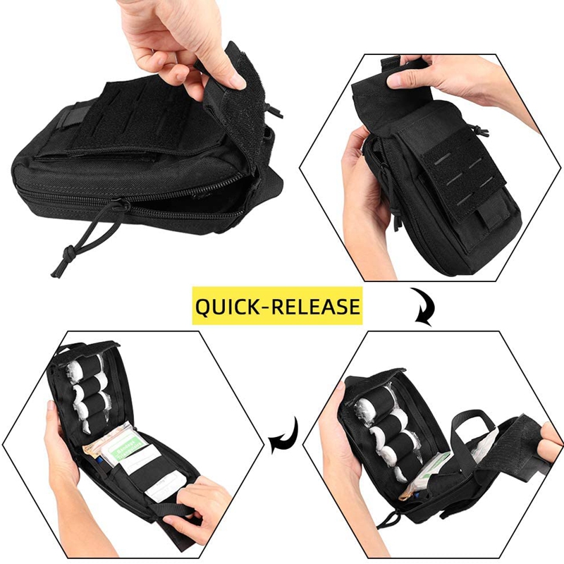 Tactical Molle First Aid Kit M - Edc Carry Pocket บทวิจารณ์และราคา