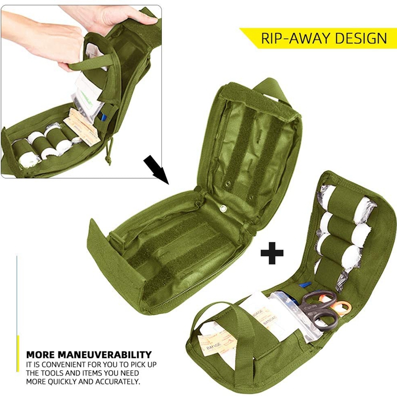 Tactical Molle First Aid Kit M - Edc Carry Pocket บทวิจารณ์และราคา