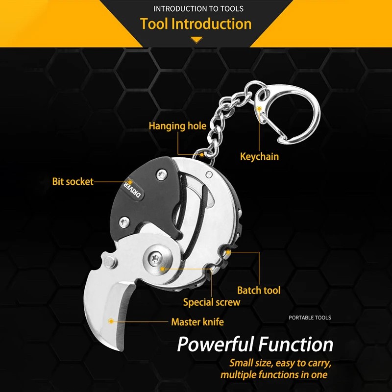 Multifunctional Folding Coin K - Edc Carry Coins บทวิจารณ์และราคา