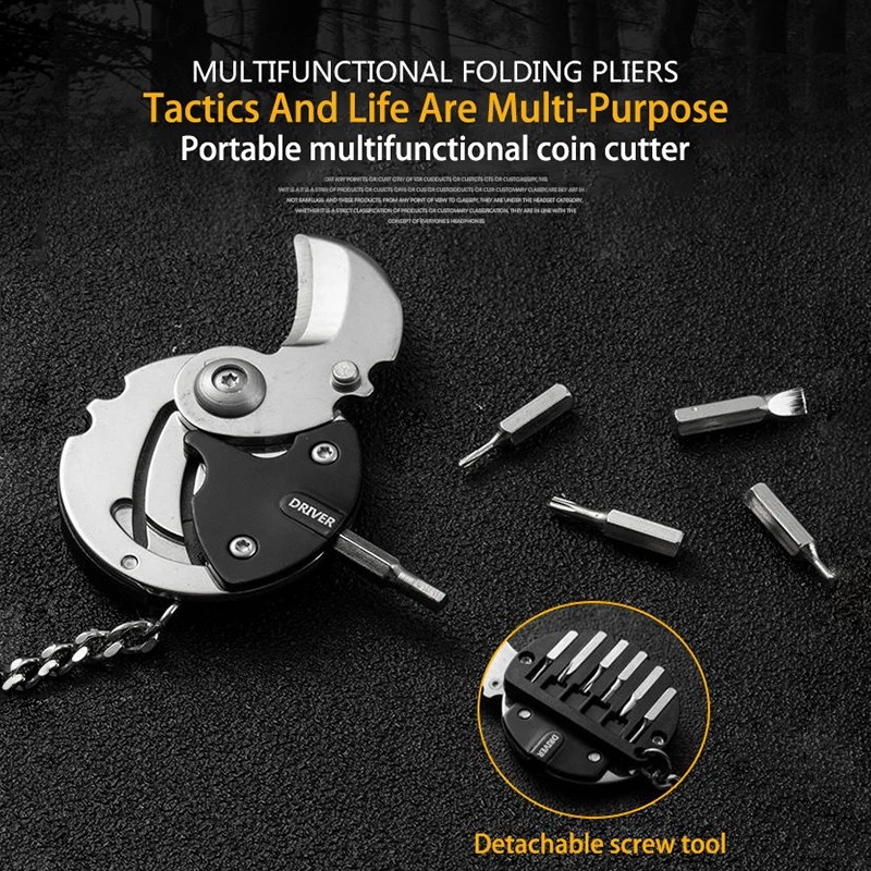 Multifunctional Folding Coin K - Edc Carry Coins บทวิจารณ์และราคา
