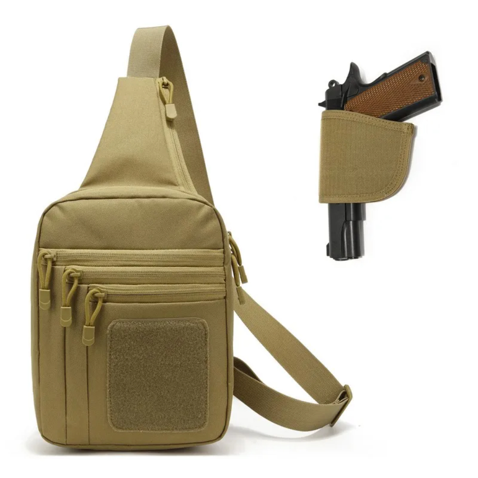 New Tactical Chest Bag Pistol  - Edc Concealed Carry Holster บทวิจารณ์และราคา