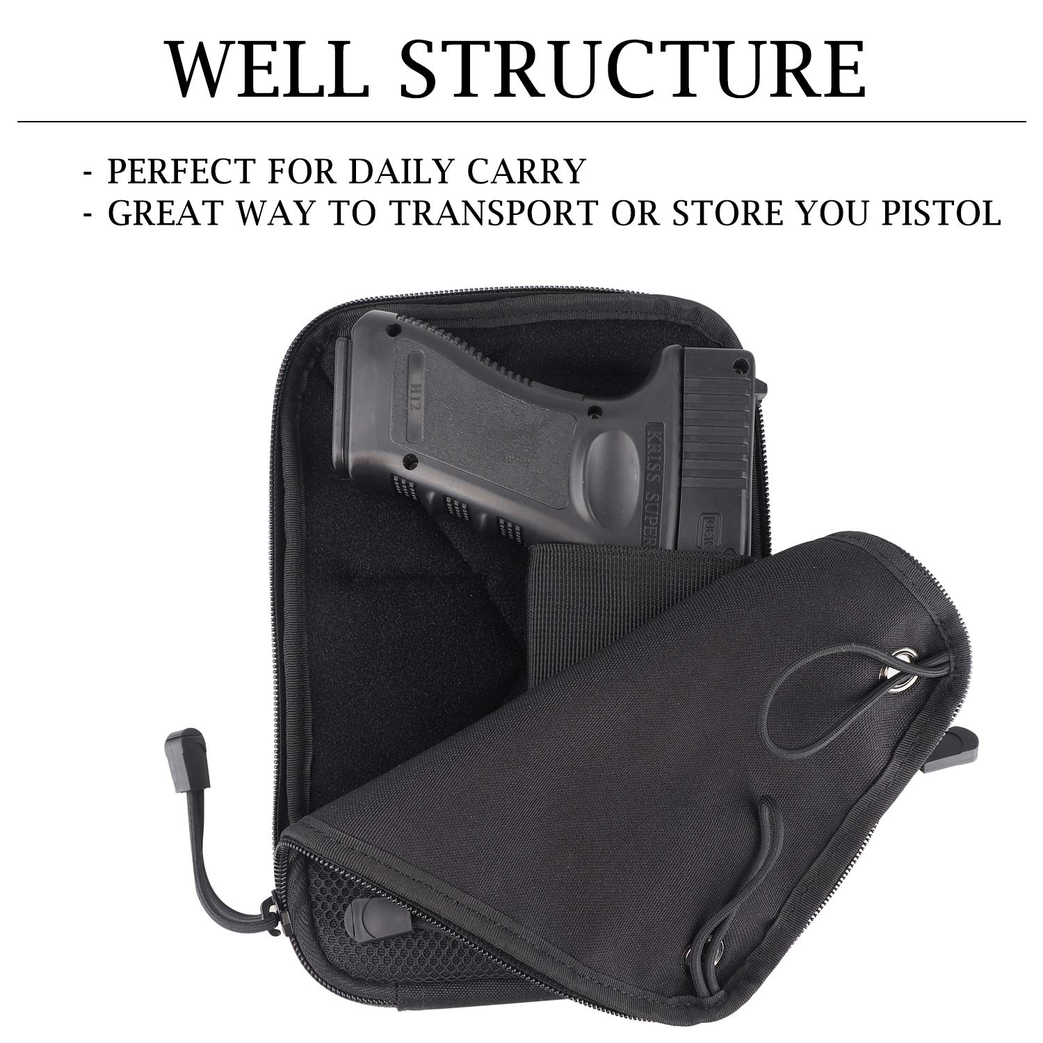 Molle Tactical Concealed Gun H - Edc Concealed Carry Holster บทวิจารณ์และราคา