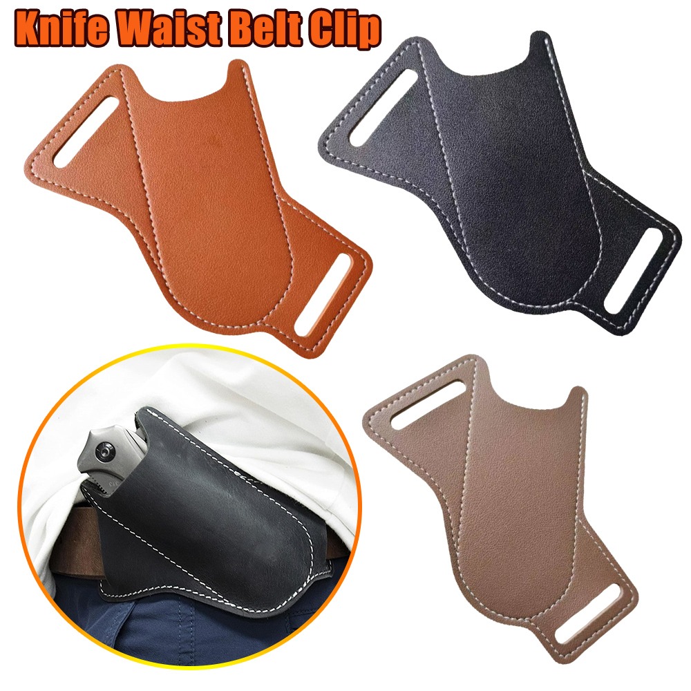 EDC Molle Pouch Universal Wais - Edc Carry Belt Leather บทวิจารณ์และราคา
