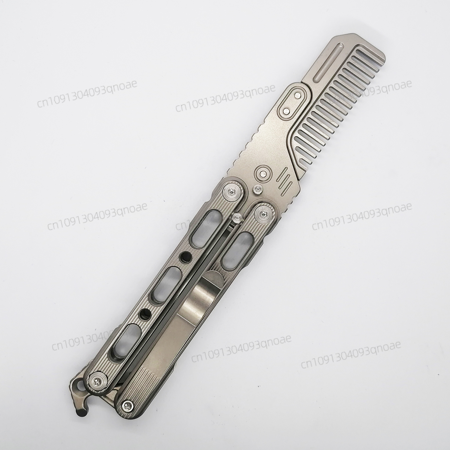 Titanium Alloy Comb EDC Pocket - Comb Pocket Titanium บทวิจารณ์และราคา