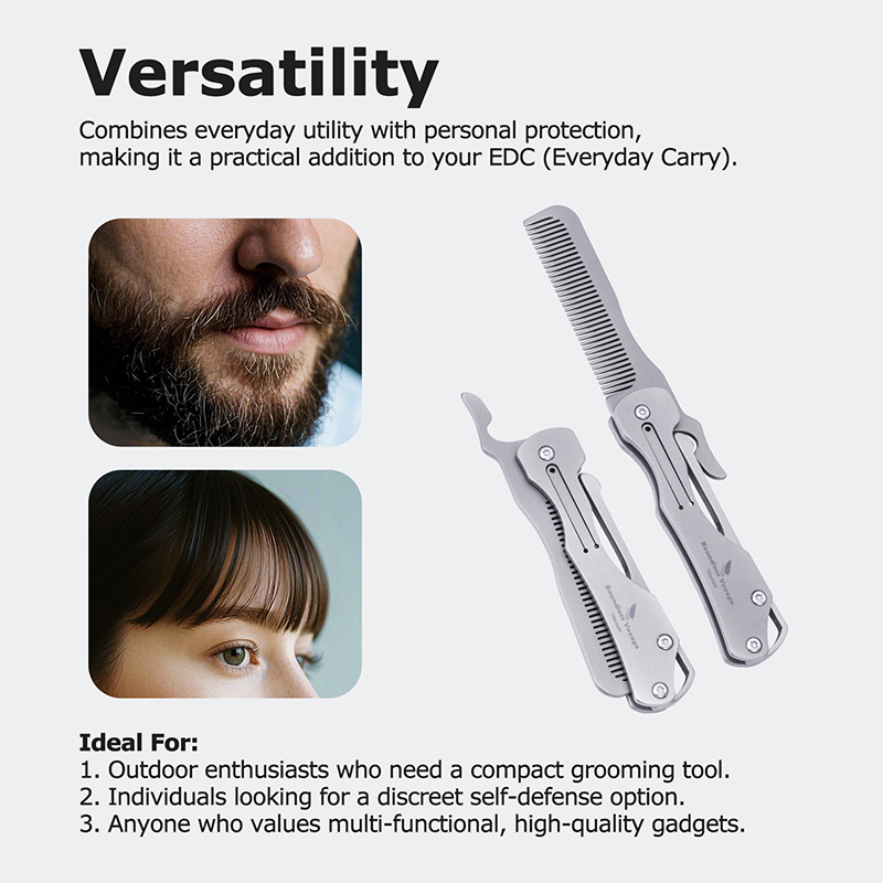 Boundless Voyage Folding Titan - Comb Pocket Titanium บทวิจารณ์และราคา