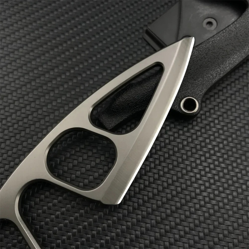 High Hardness Neck Knife 440C  - Edc Fixed Blade Deep Carry บทวิจารณ์และราคา