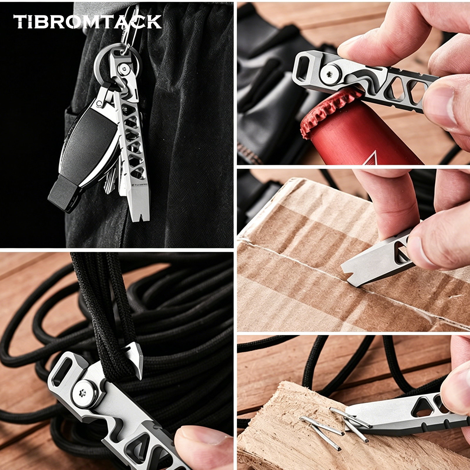 TIBROMTACK Titanium Multi-Func - Edc Carry Co บทวิจารณ์และราคา