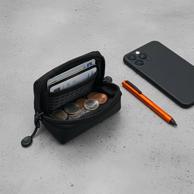 Mini EDC Polyester Pouch Porta - Edc Carry Coins บทวิจารณ์และราคา