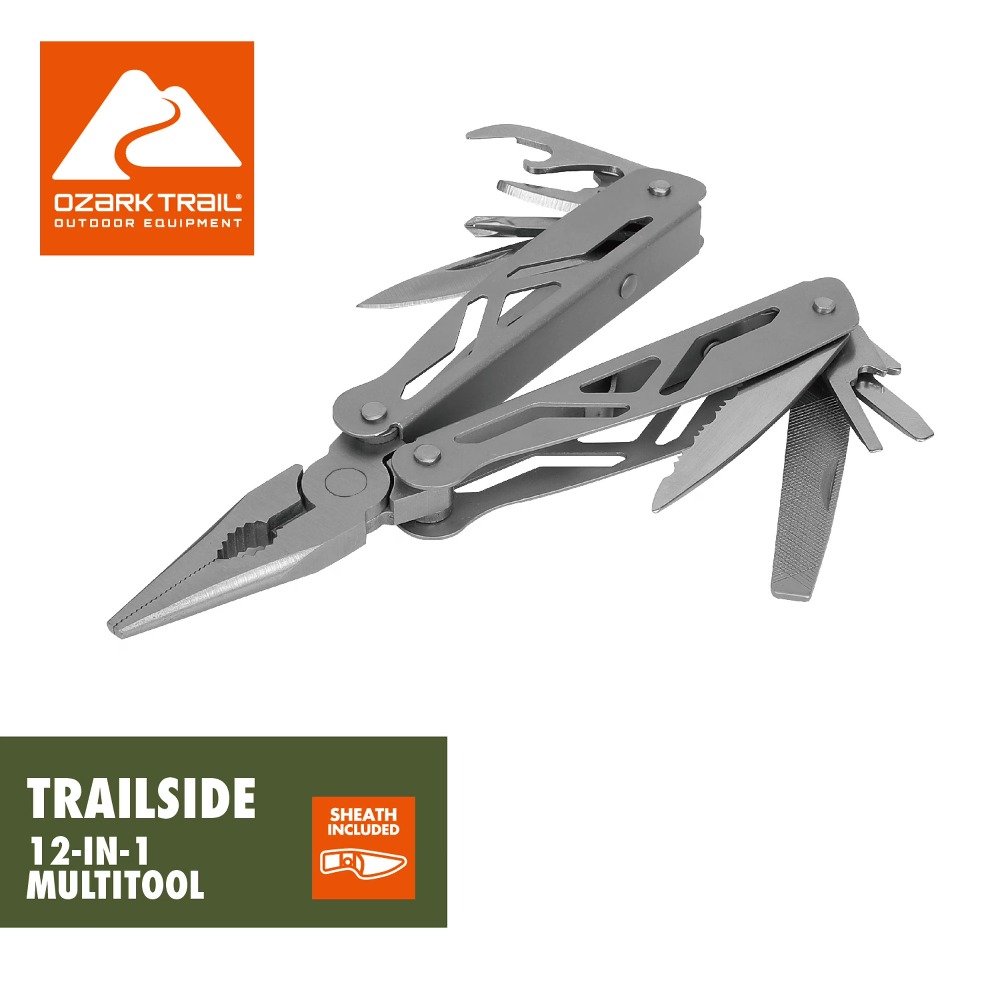 12-in-1 Multi-Tool for Camping - Edc Everyday Carry Gear บทวิจารณ์และราคา