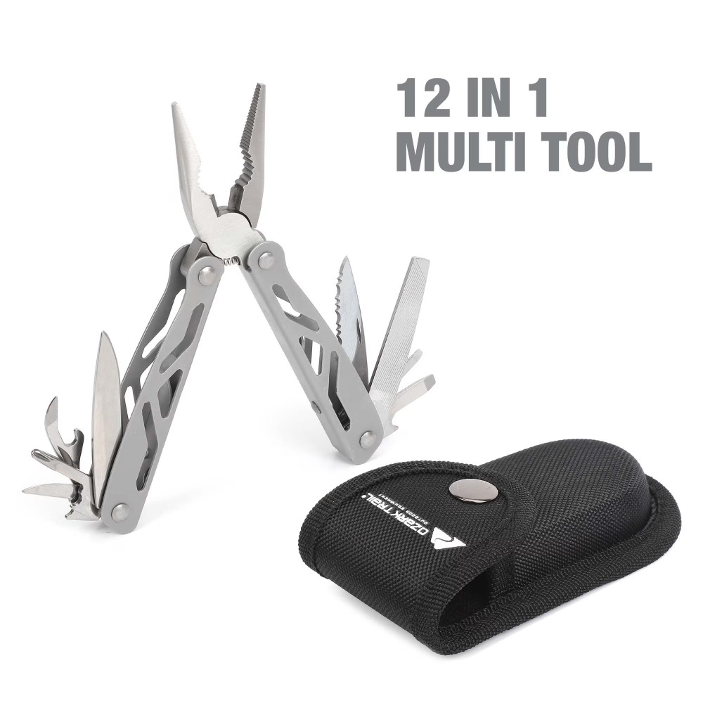 12-in-1 Multi-Tool for Camping - Edc Everyday Carry Gear บทวิจารณ์และราคา