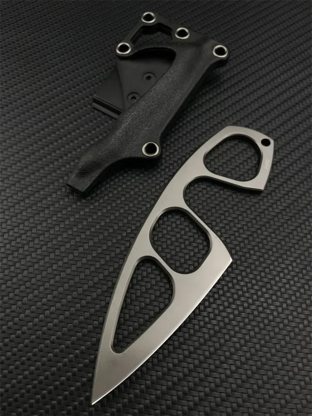 High Hardness Neck Knife 440C  - Edc Fixed Blade Deep Carry บทวิจารณ์และราคา