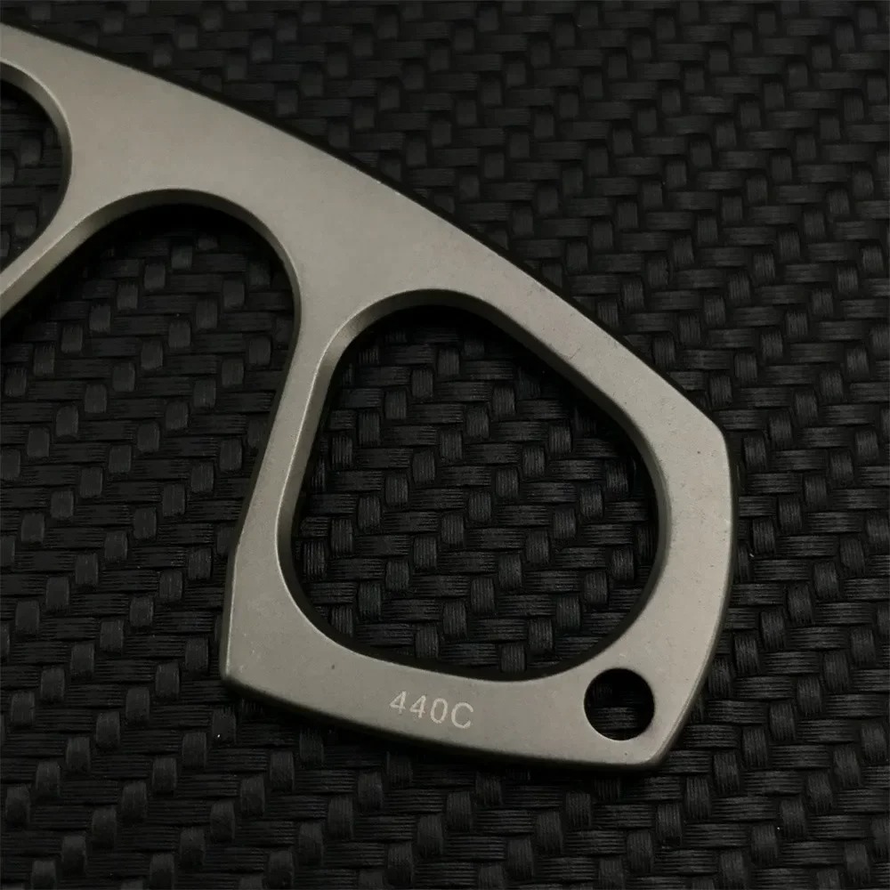 High Hardness Neck Knife 440C  - Edc Fixed Blade Deep Carry บทวิจารณ์และราคา
