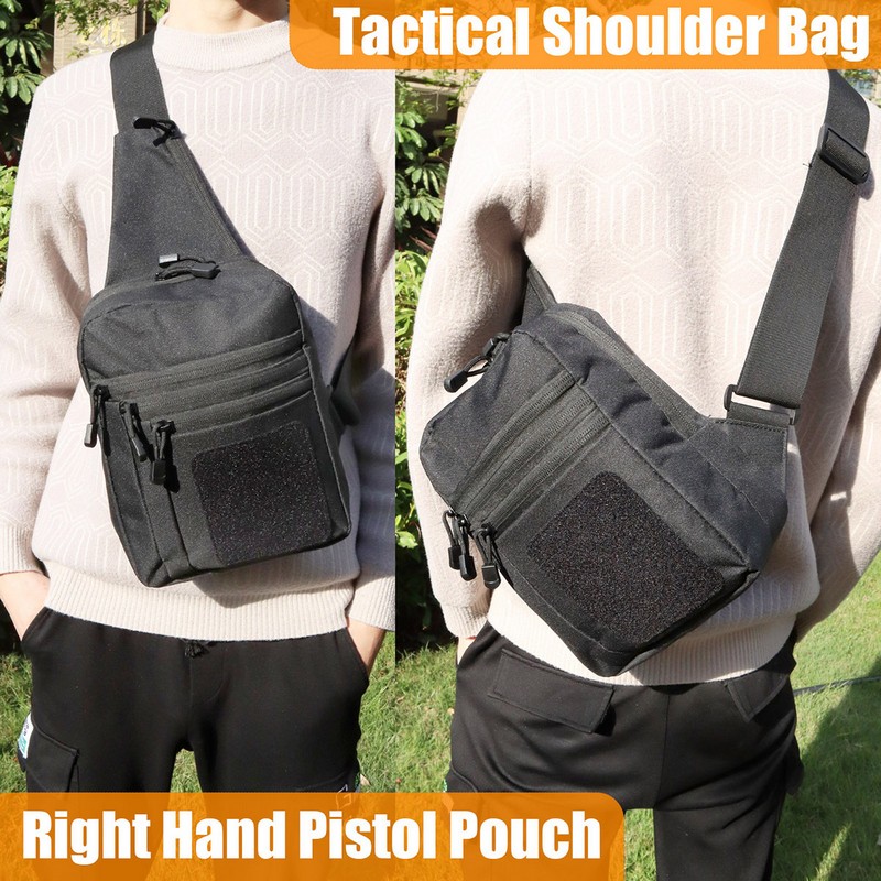 New Tactical Chest Bag Pistol  - Edc Concealed Carry Holster บทวิจารณ์และราคา