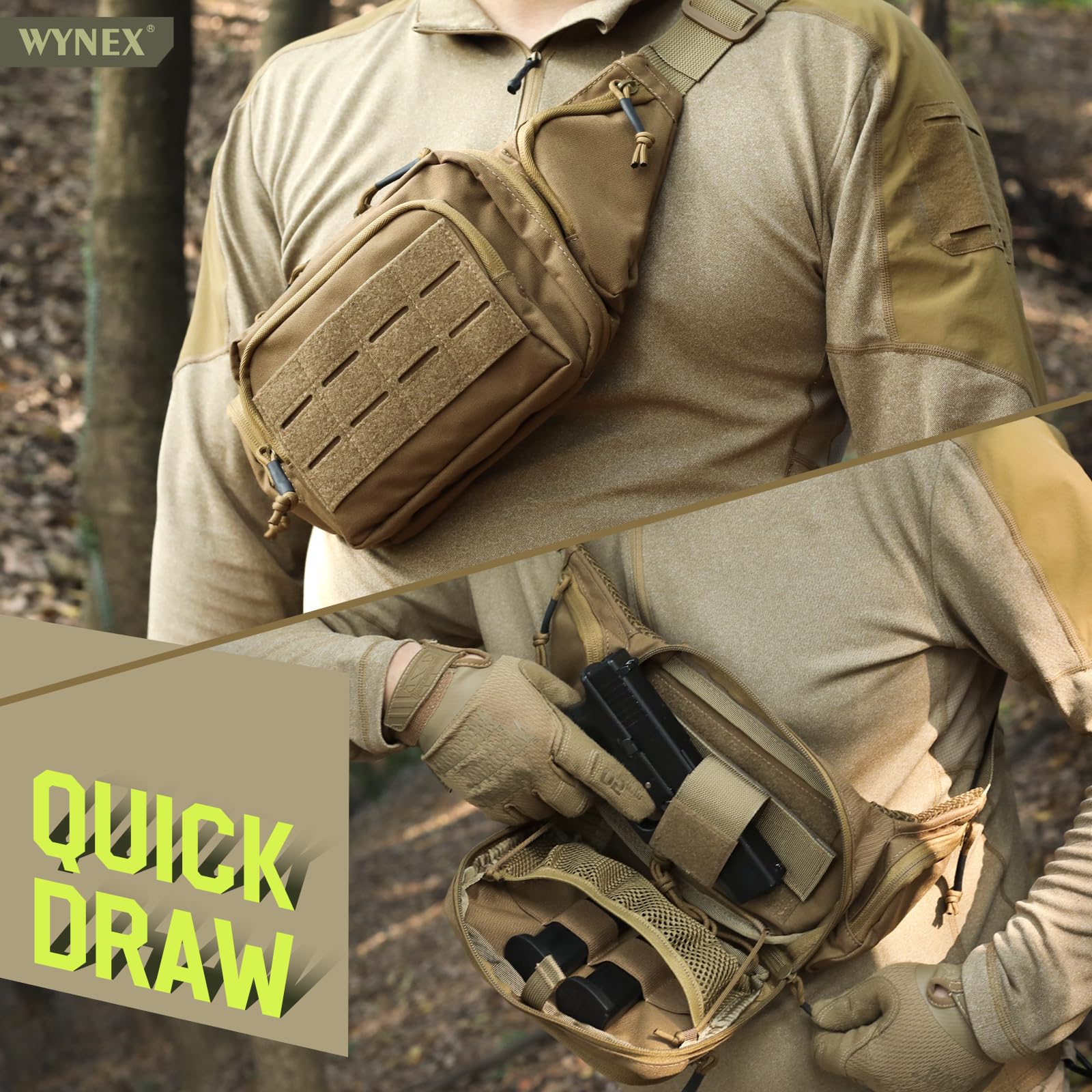 Tactical Concealed Carry Fanny - Edc Concealed Carry Holster บทวิจารณ์และราคา