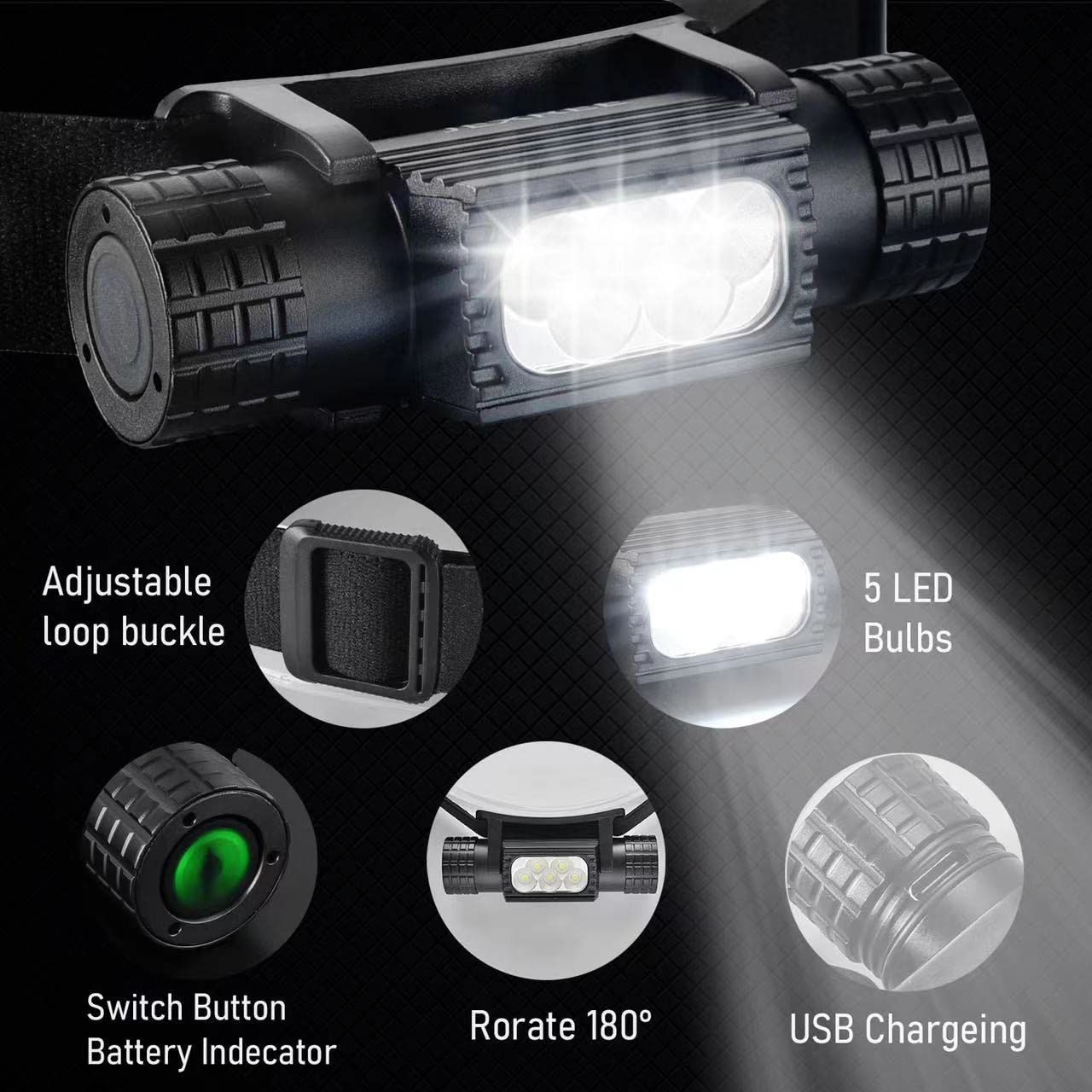 Portable USB C Rechargeable LE - Edc (Every Day Carry บทวิจารณ์และราคา