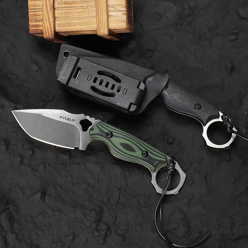 High-hardness DC53 steel strai - Edc Fixed Blade Deep Carry บทวิจารณ์และราคา