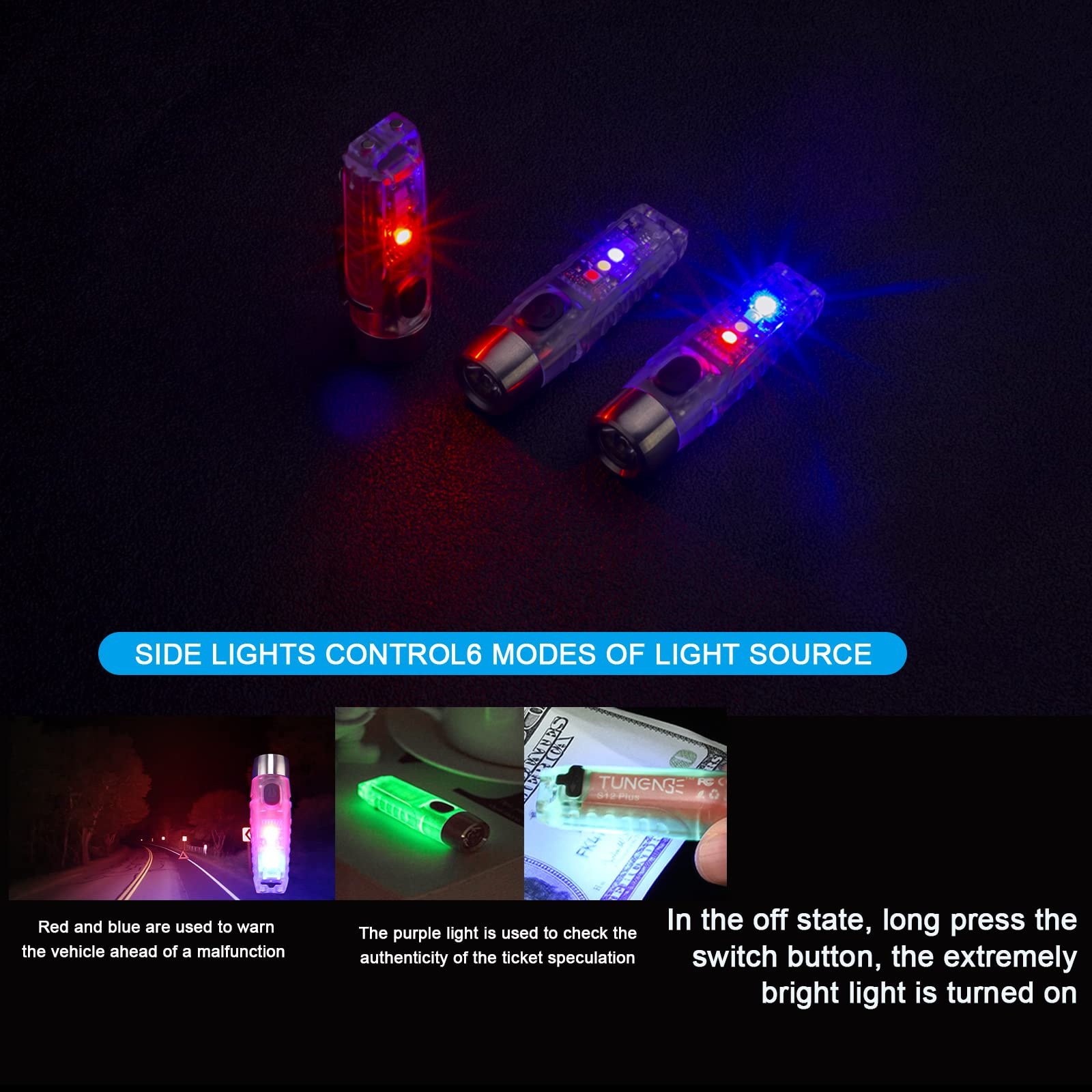 Mini Keychain Flashlights EDC  - Edc (Every Day Carry บทวิจารณ์และราคา