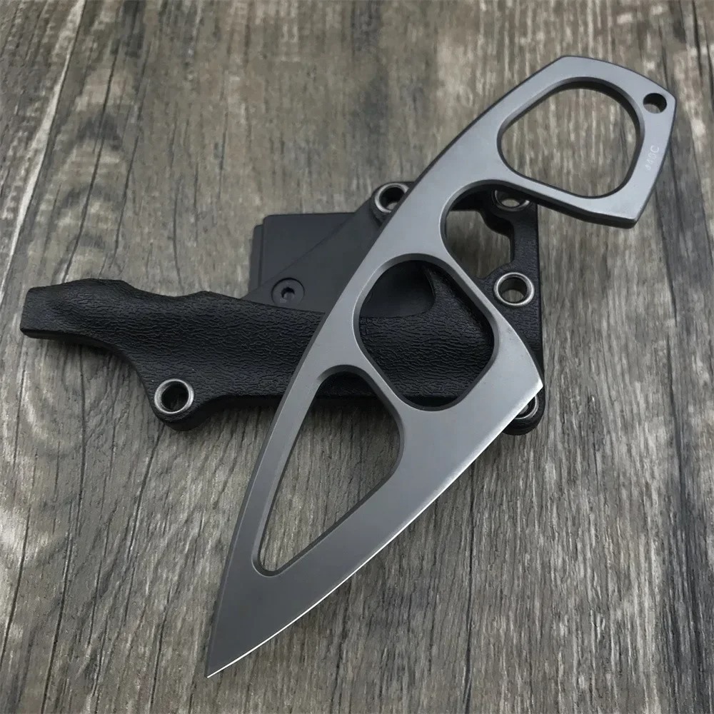 High Hardness Neck Knife 440C  - Edc Fixed Blade Deep Carry บทวิจารณ์และราคา