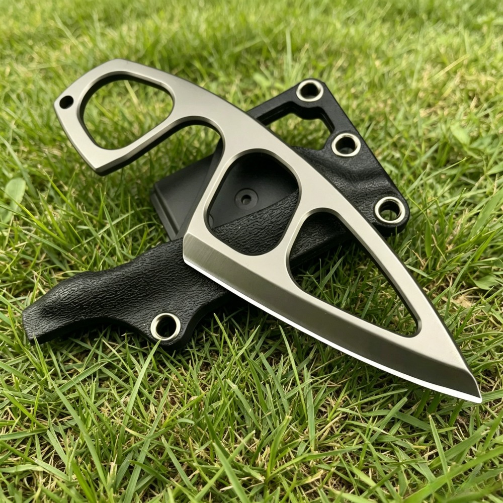 High Hardness Neck Knife 440C  - Edc Fixed Blade Deep Carry บทวิจารณ์และราคา