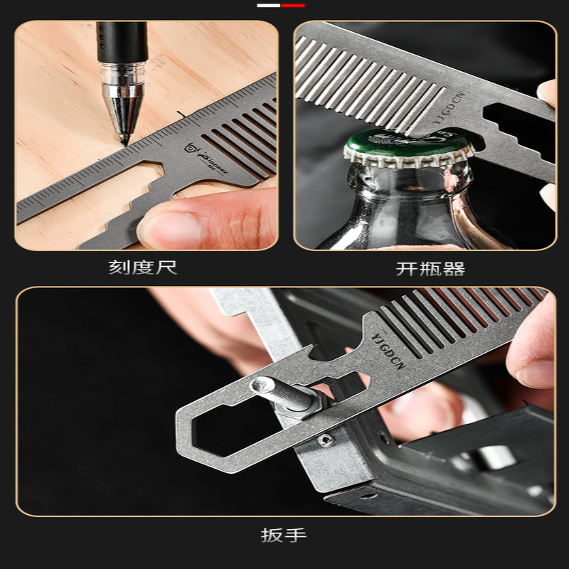 New Titanium Alloy Comb Multi  - Comb Pocket Titanium บทวิจารณ์และราคา
