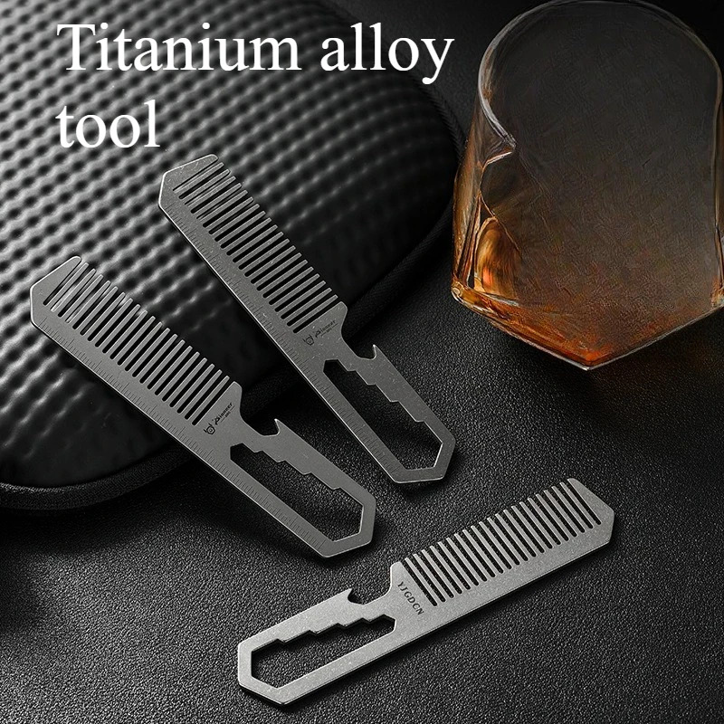 New Titanium Alloy Comb Multi  - Comb Pocket Titanium บทวิจารณ์และราคา