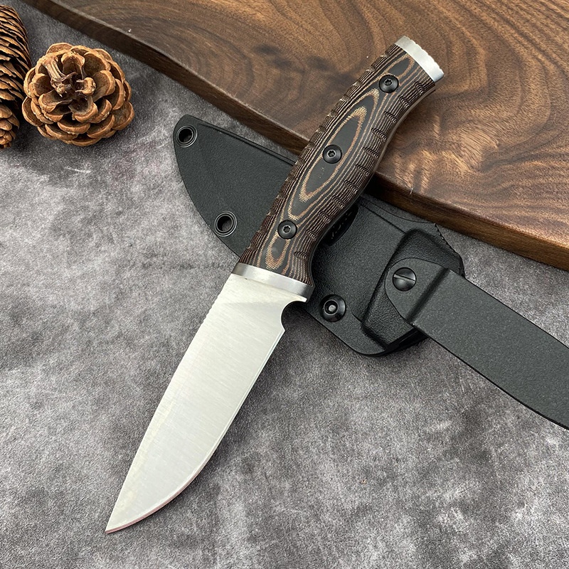 Straight Knife D2 Blade G10 Ha - Edc Fixed Blade Deep Carry บทวิจารณ์และราคา